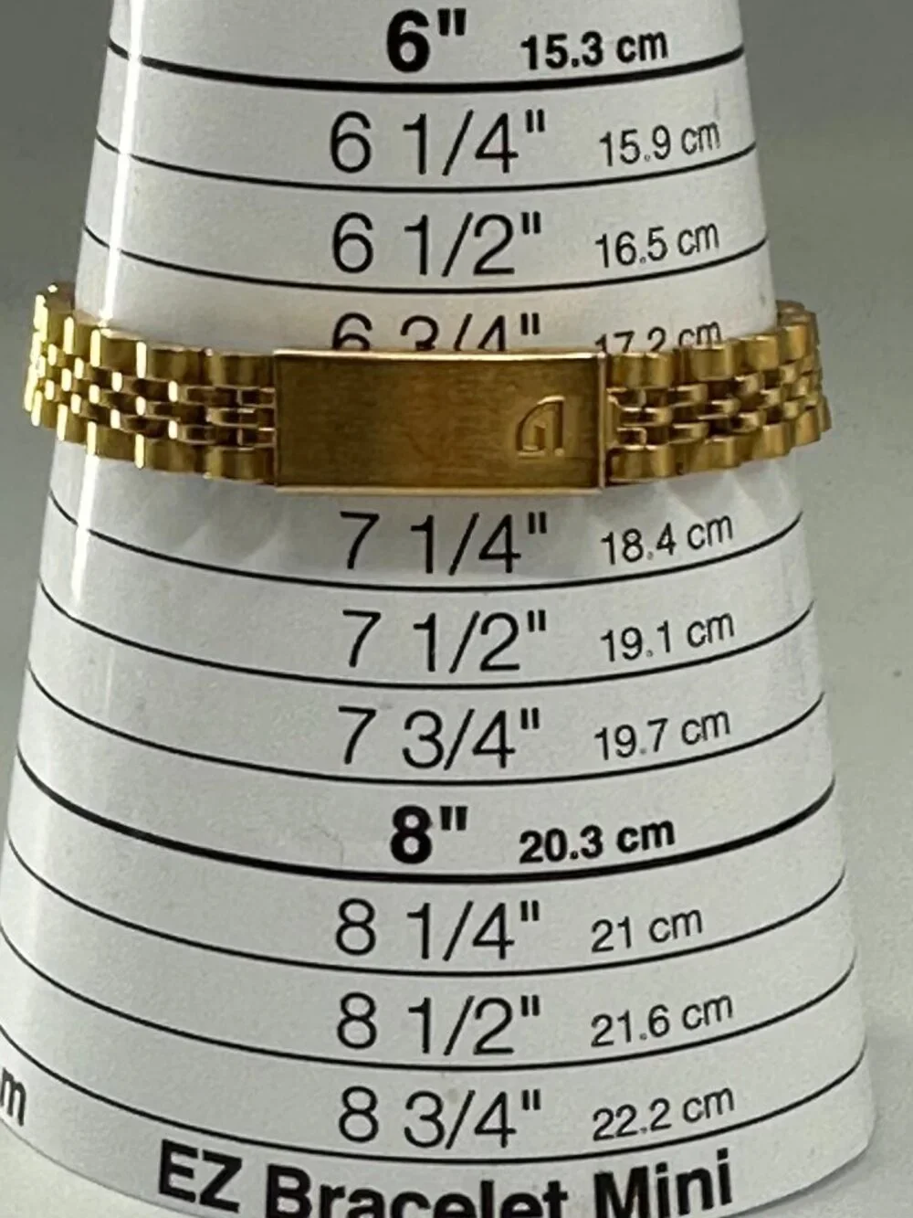 Gruen Watch Women Gold Tone Crystal Bezel Not Working Selling AS IS 7.25